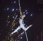 explosive performance, spectacle performance, circus, dance, theatre, aerial arts, fire, pyrotechnics