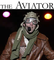 the aviator pyrotechnic performance spectacle
