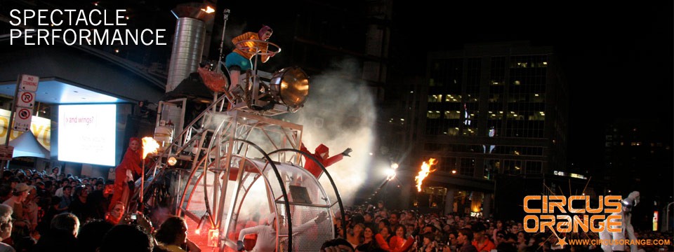 explosive performance, spectacle performance, circus, dance, theatre, aerial arts, fire, pyrotechnics