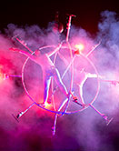 explosive performance, spectacle performance, circus, dance, theatre, aerial arts, fire, pyrotechnics