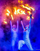 explosive performance, spectacle performance, circus, dance, theatre, aerial arts, fire, pyrotechnics