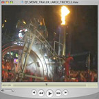 circus orange tricycle video