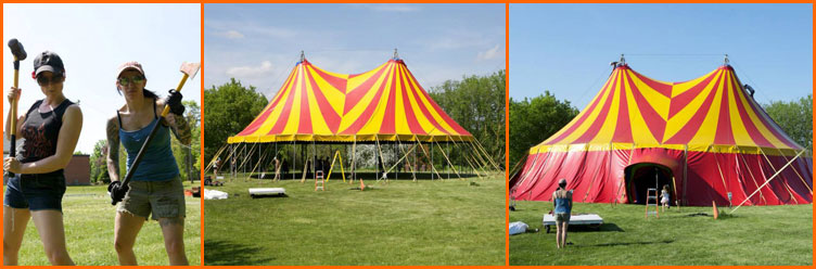 circus tent, grand erection, hamilton, circustentforrent
